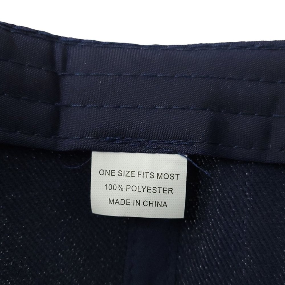 Trump 2020 Keep America Great Blue OSFM Strapback Cap Trucker Golf Baseball Hat - Picture 8 of 13